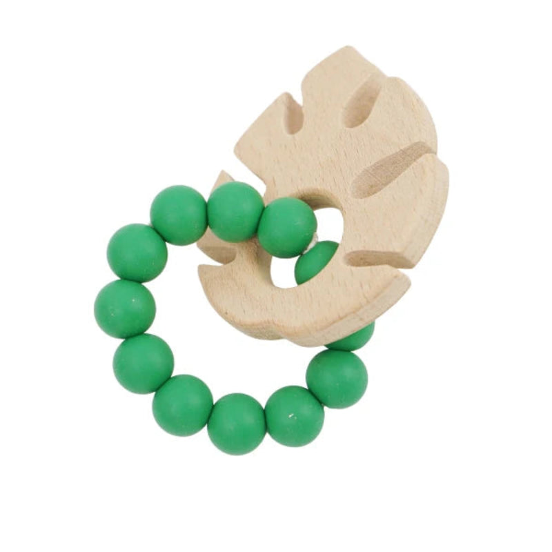 Petite Vous - Silicone + Beechwood Teether Ring
