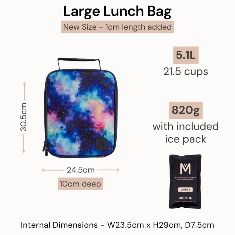 MontiiCo - New Large Insulated Lunch Bag