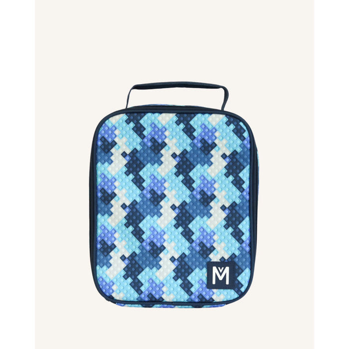 MontiiCo - Large Insulated Lunch Bag - Block Land