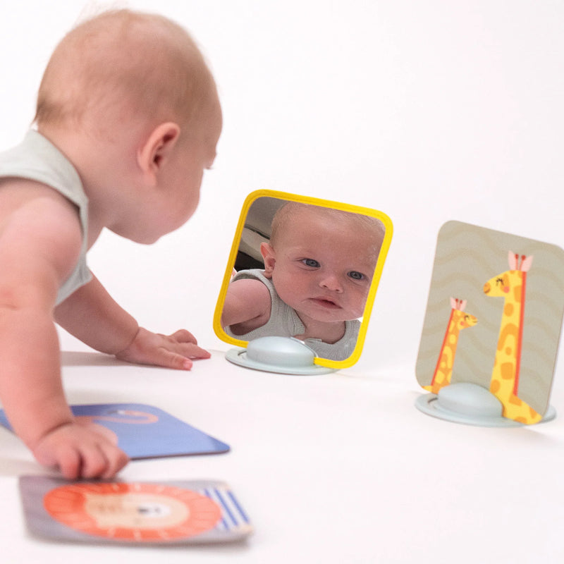 My first Tummy Time Contrast Cards - Taf Toys