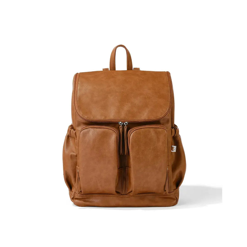 OiOi Signature Vegan Leather Nappy Backpack