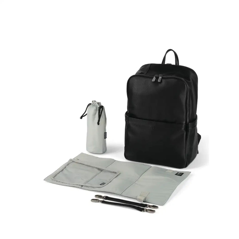 OiOi Vegan Leather Nappy Backpack Multitasker