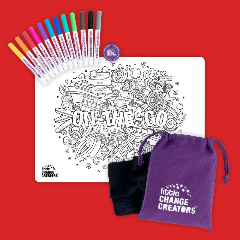 Re-FUN-able Colouring Set - Little Change Creators