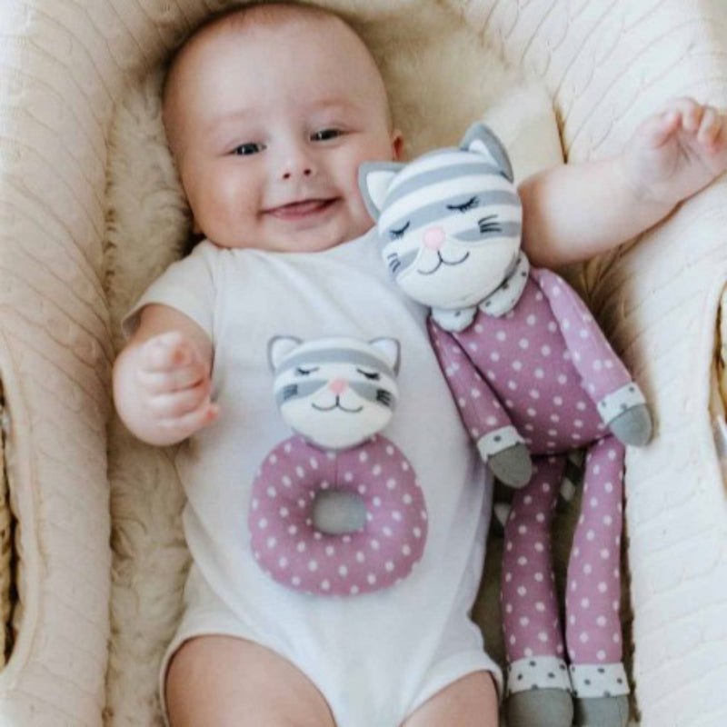 Organic Farm Buddies - Maude the Kitty Plush Toy