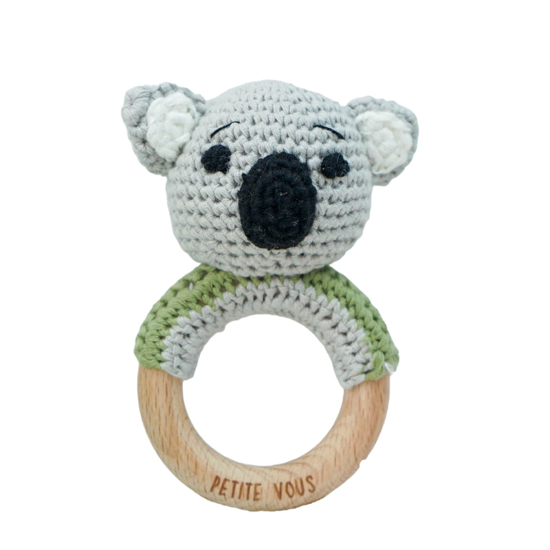 Petite Vous - 100% Cotton Crochet Ring Rattle