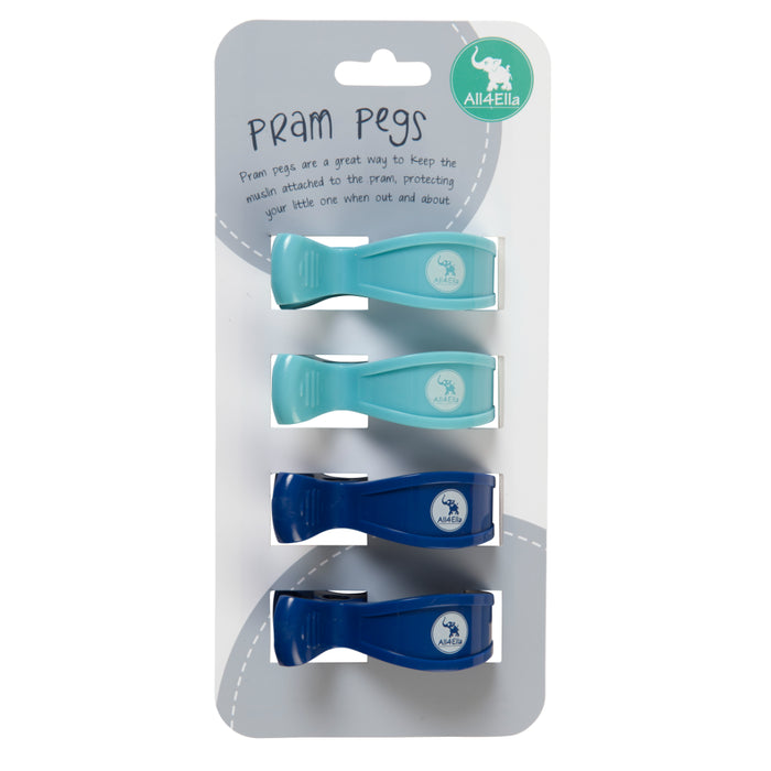 All4Ella - 4pack of Pram Pegs