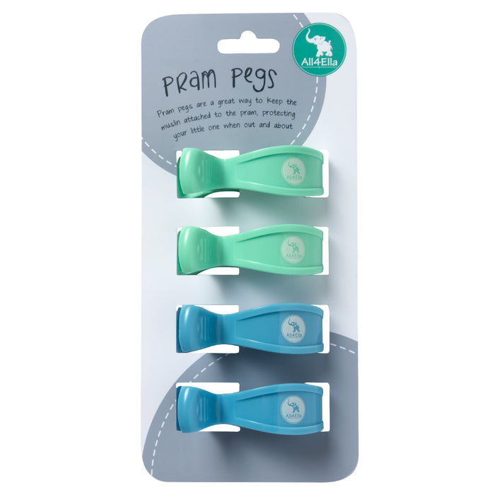 All4Ella - 4pack of Pram Pegs