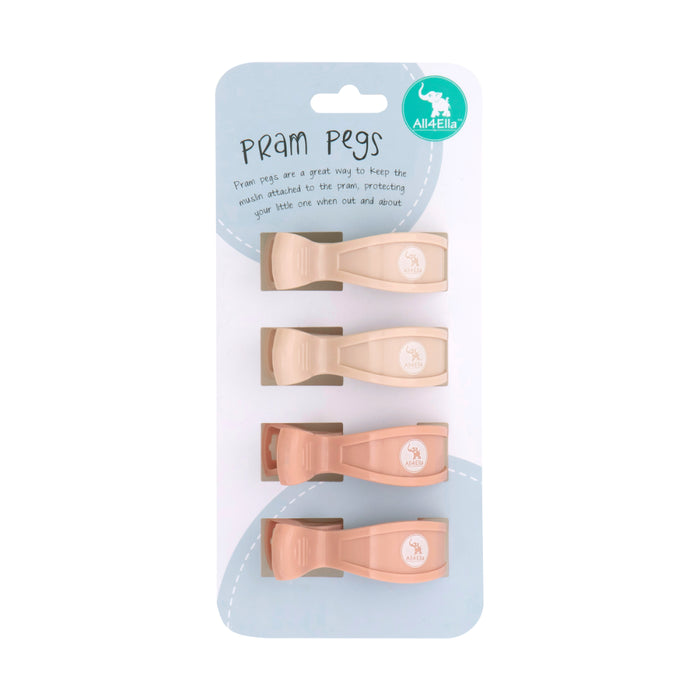 All4Ella - 4pack of Pram Pegs