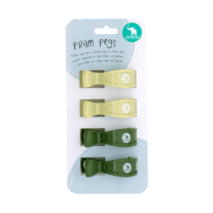 All4Ella - 4pack of Pram Pegs