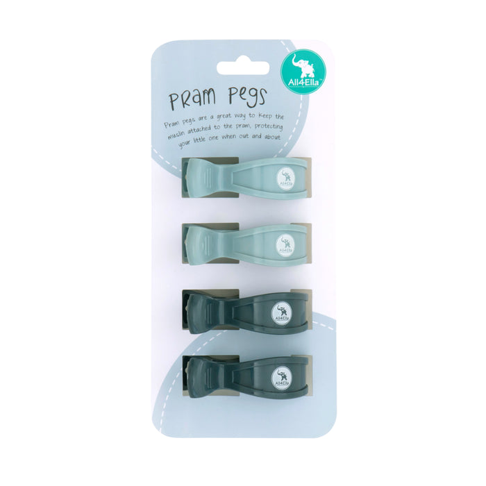 All4Ella - 4pack of Pram Pegs