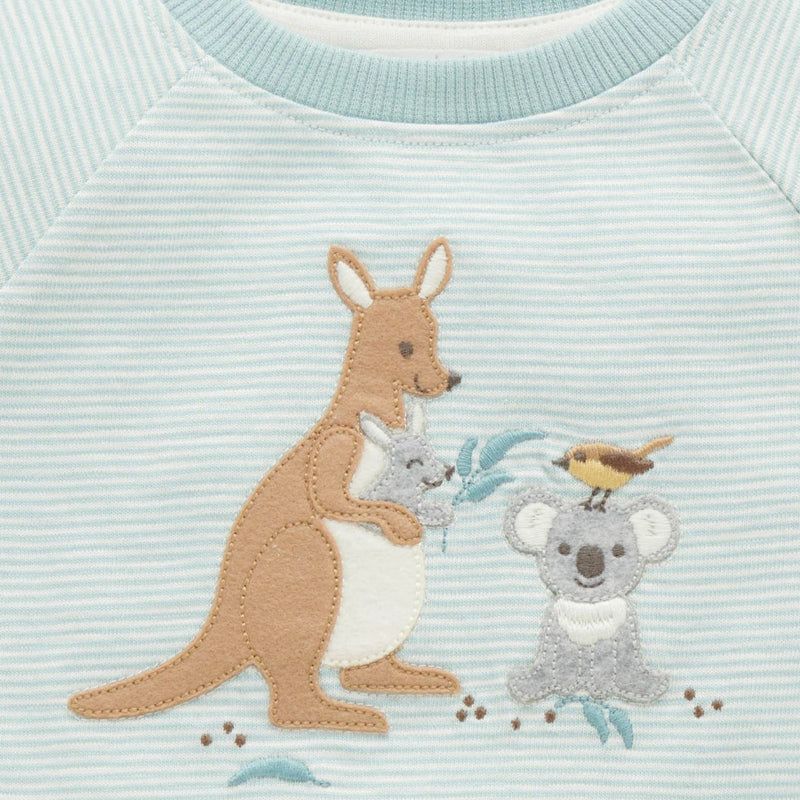 Purebaby Bush Babies Applique Tee