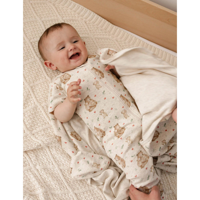 Pure Baby - Rib Growsuit with Legs
