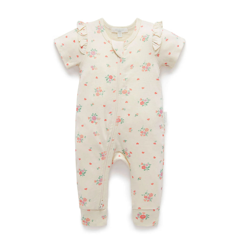 Pure Baby - Rib Growsuit with Legs