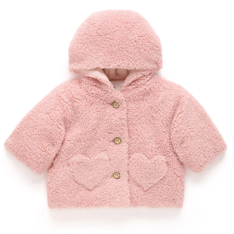 PureBaby Padded Shearling Jacket