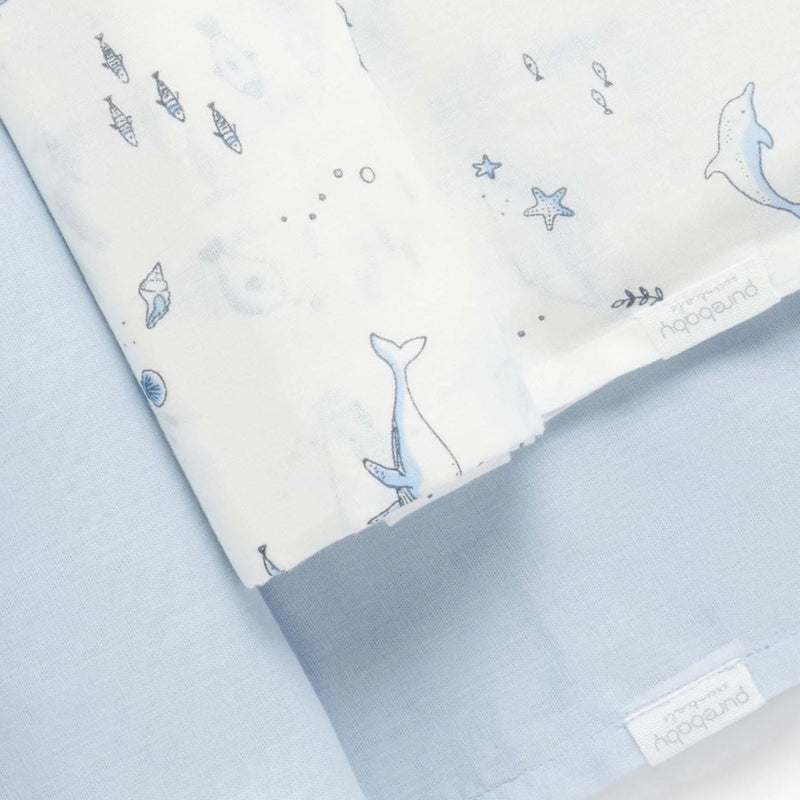 PureBaby Muslin Wrap 2 pack