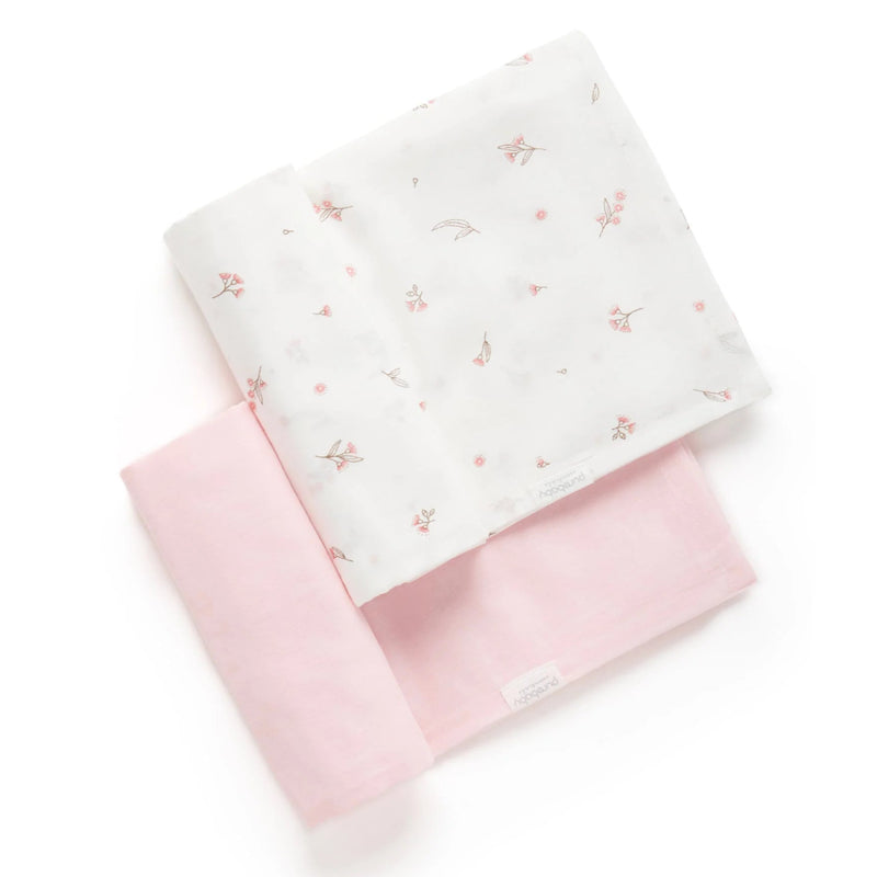 PureBaby Muslin Wrap 2 pack