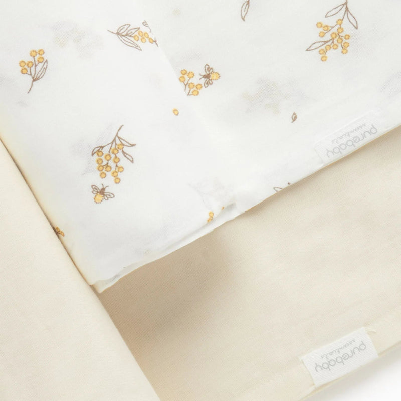 PureBaby Muslin Wrap 2 pack