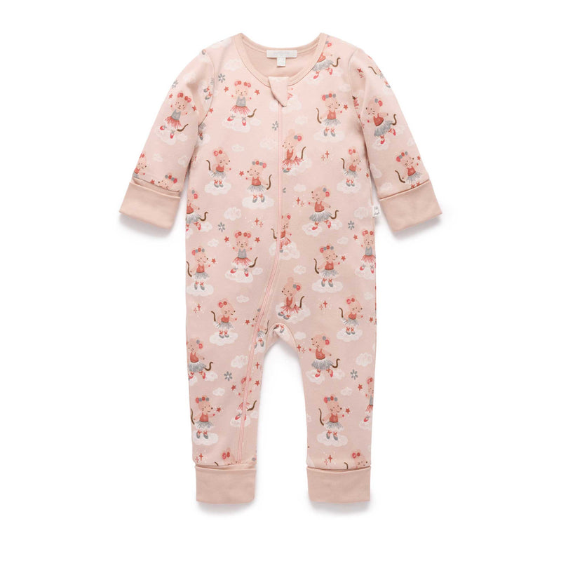 PureBaby - Thick Pyjama Growsuit