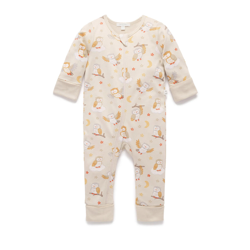PureBaby - Thick Pyjama Growsuit