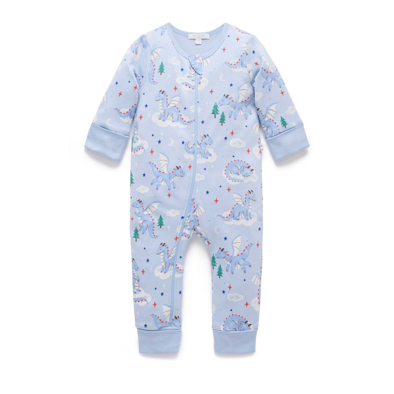 PureBaby - Thick Pyjama Growsuit