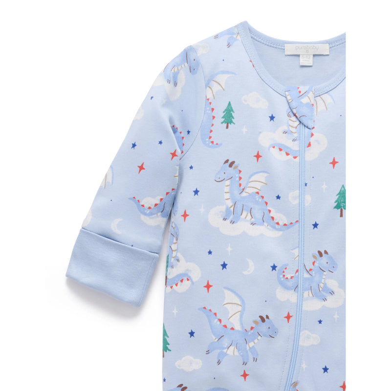 PureBaby - Thick Pyjama Growsuit