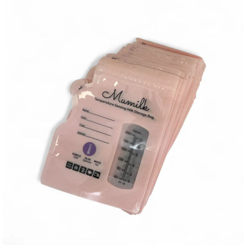Mumilk - Temperature Sensing Storage Bags