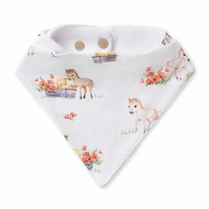 Snuggle Hunny Bib - Organic Dribble Bib - various