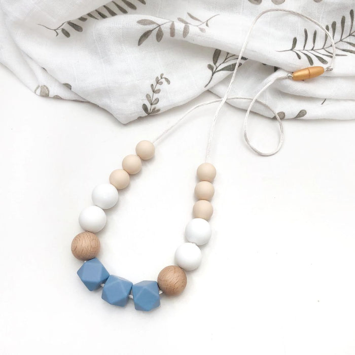 Silicon Necklace - One Chew Three - Poppy