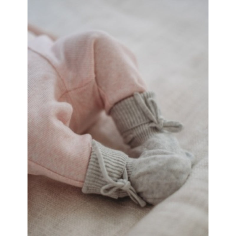 Purebaby - Knitted Grey Booties