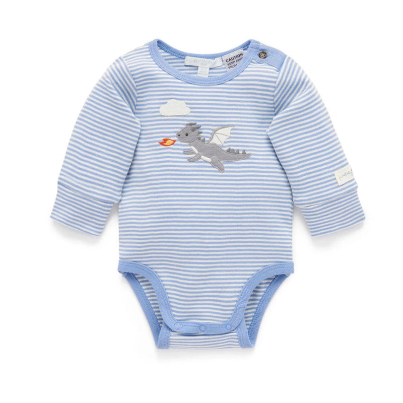 PureBaby - Long Sleeve Bodysuit