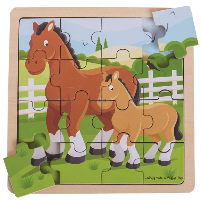 Bigjigs Toys - Wooden Animal Puzzles