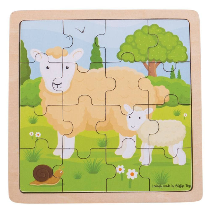 Bigjigs Toys - Wooden Animal Puzzles