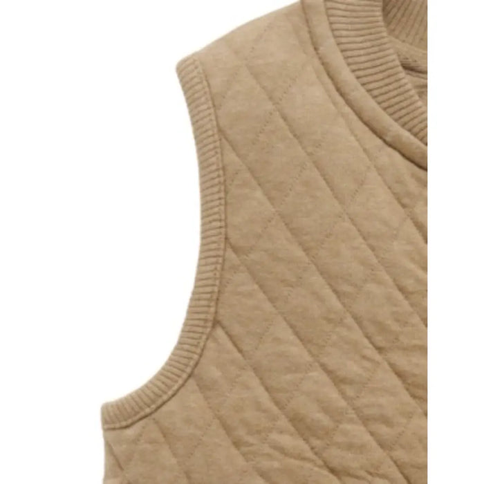 Purebaby Quilted Vest Twig Mélange