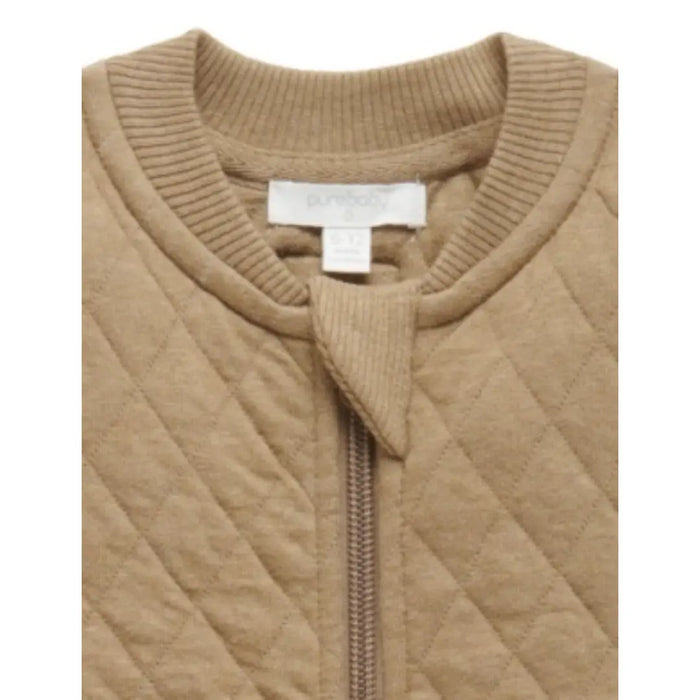 Purebaby Quilted Vest Twig Mélange