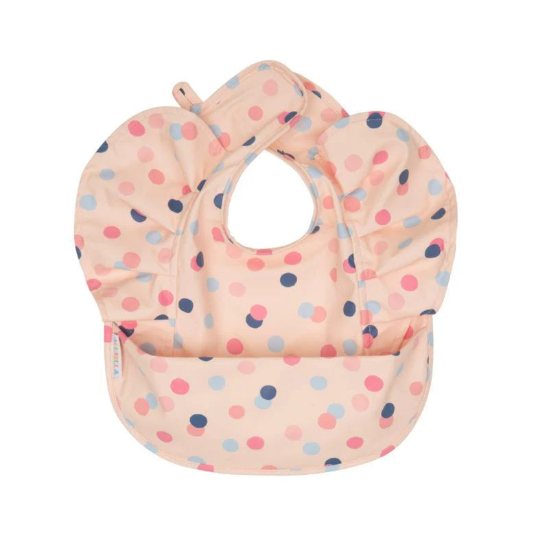 All4Ella Recycled Pouch Frilled Bibs