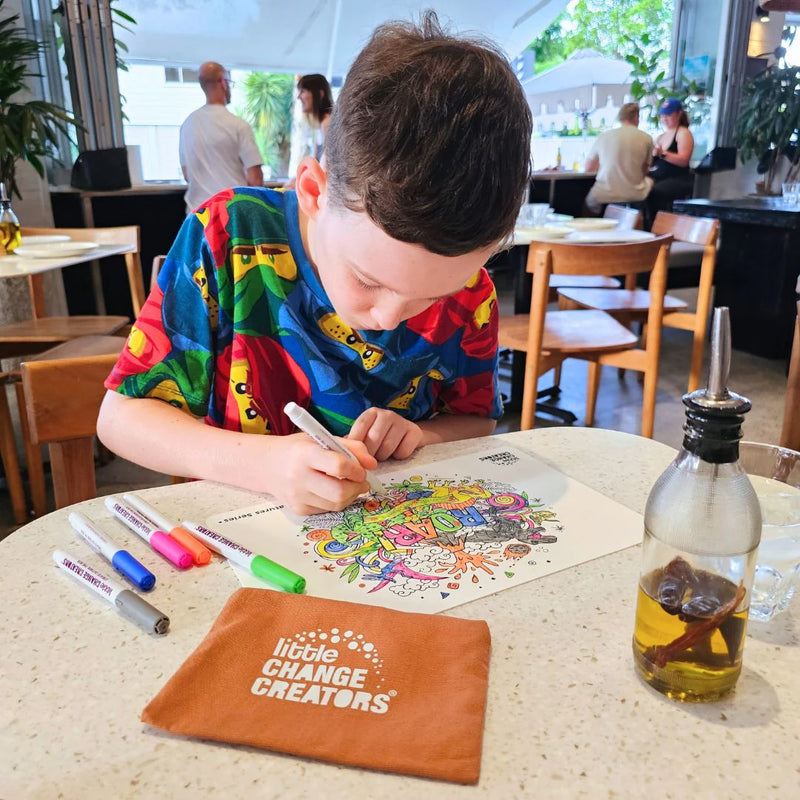 Little Change Creators - Pocket Reusable Colouring In Set