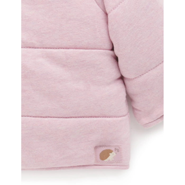 Purebaby Reversible Jacket - Marshmallow Hedgehog