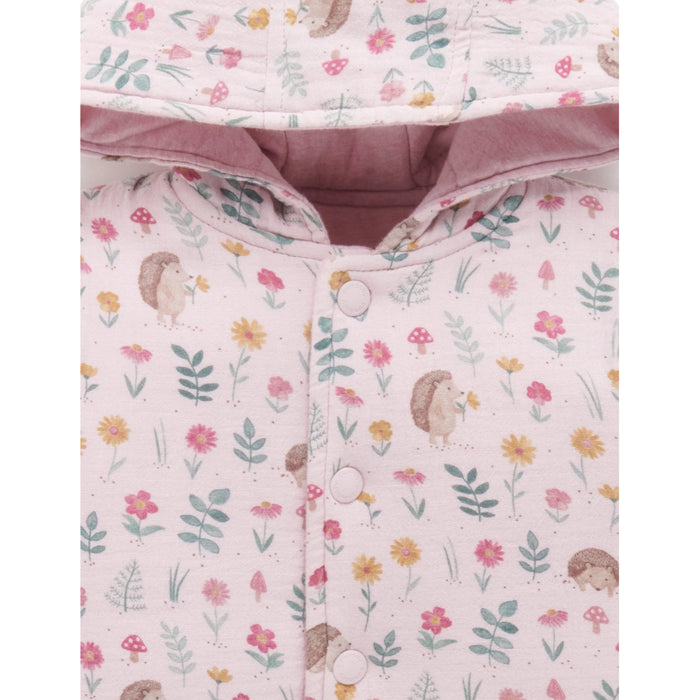 Purebaby Reversible Jacket - Marshmallow Hedgehog