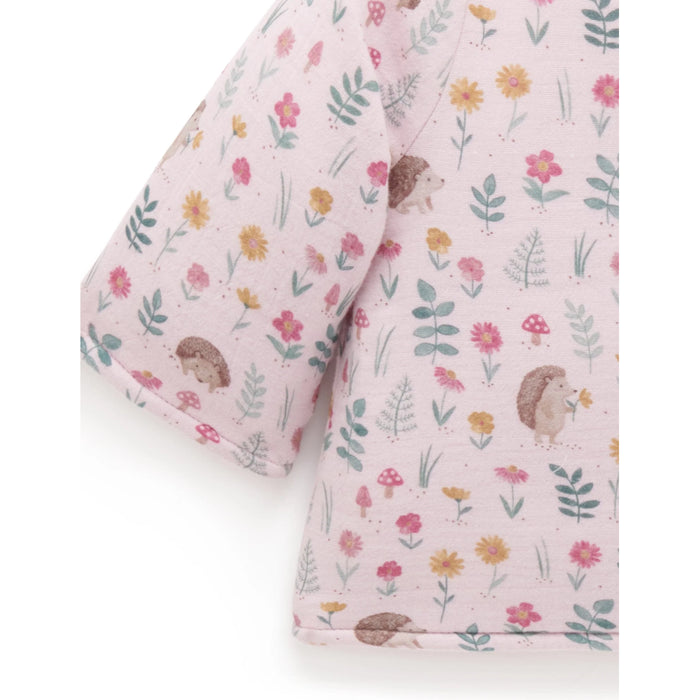 Purebaby Reversible Jacket - Marshmallow Hedgehog