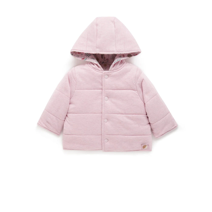 Purebaby Reversible Jacket - Marshmallow Hedgehog