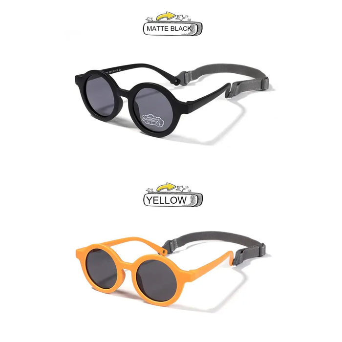 Baby Polarized Round Sunglasses (0-36 months)