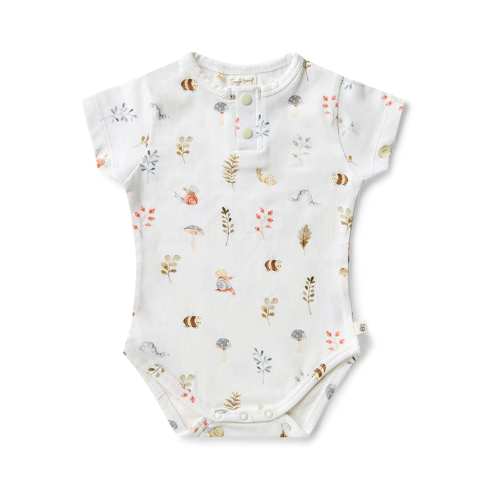 Snuggle Hunny - Organic Short Sleeve Bodysuit