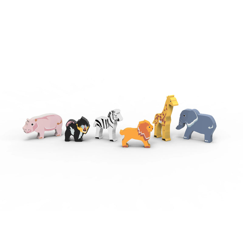 Speedy Monkey Wooden World Animals