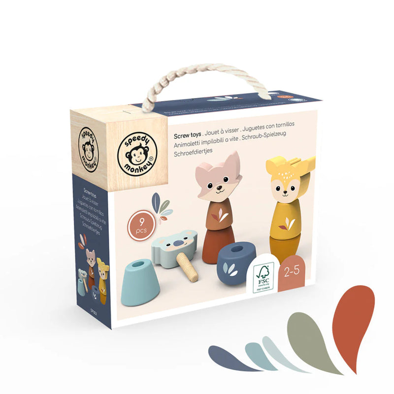 Speedy Monkey Screw Toys