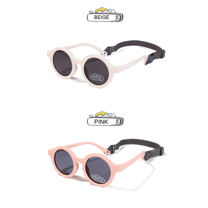 Baby Polarized Round Sunglasses (0-36 months)