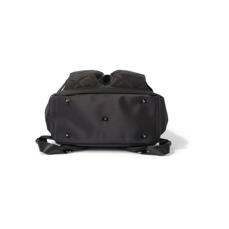 OiOi - Signature Nappy Backpack - Black Diamond Quilt Nylon