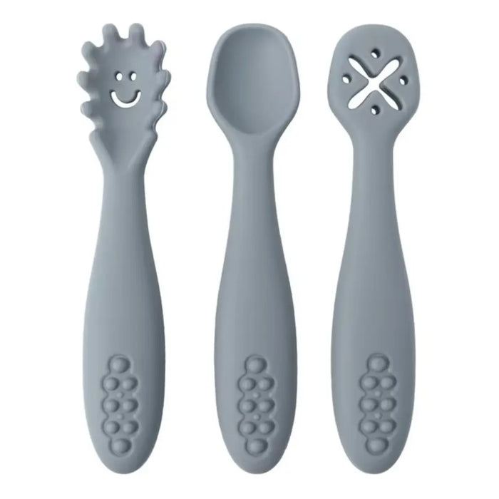 Silicone Training Cutlery Set 3pcs