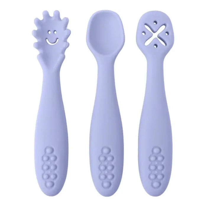 Silicone Training Cutlery Set 3pcs