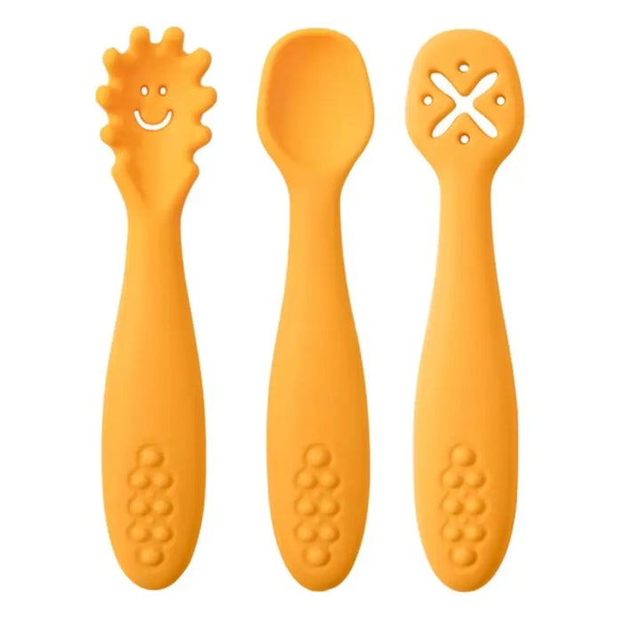 Silicone Training Cutlery Set 3pcs