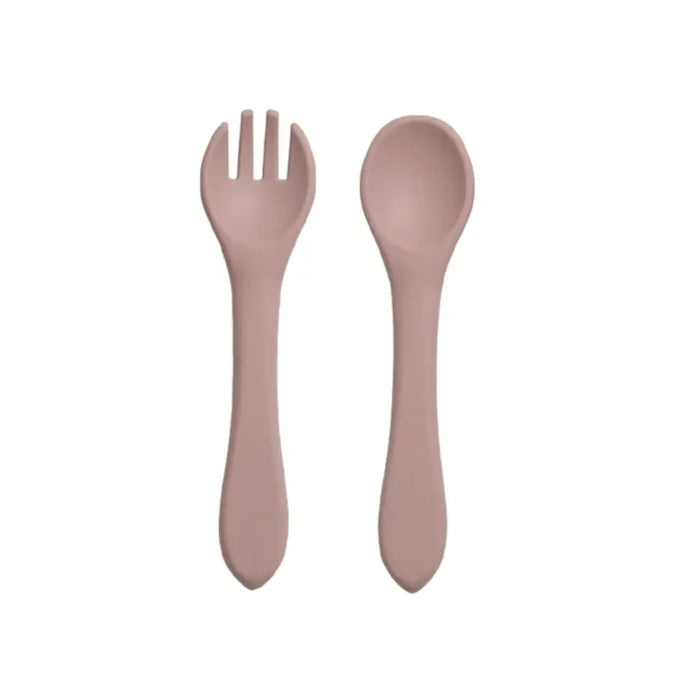 Silicone Fork and Spoon Set